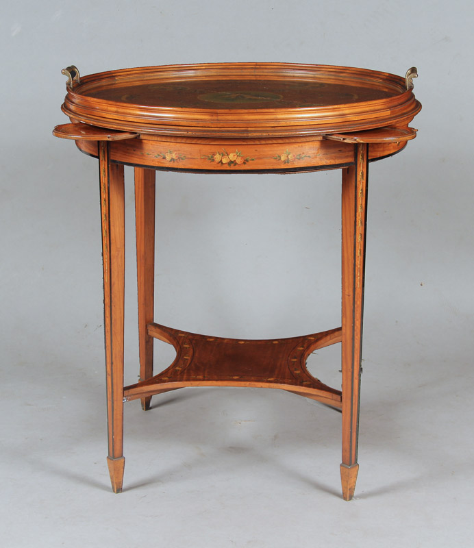 MESA INGLESA CIRCULAR ESTILO ADAM PARA CENTRO. MESA INGLESA CIRCULAR ESTILO ADAM PARA CENTRO.