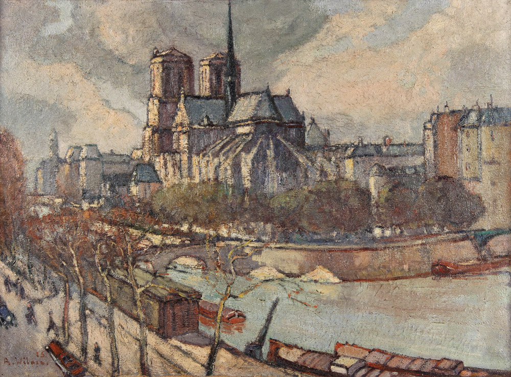 WILDER, André 'ABSIDE DE NOTRE DAME'