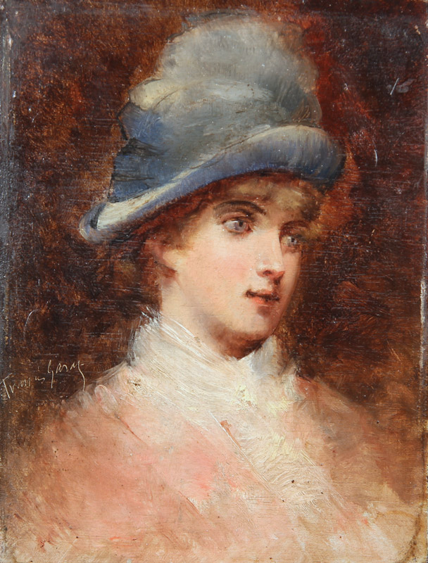 GARAT, Francis 'MUJER CON SOMBRERO' 