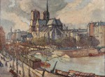 Lote 142: WILDER, André Lote 142: WILDER, André 'ABSIDE DE NOTRE DAME'