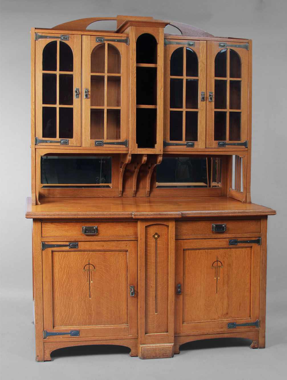  ANTIGUO MUEBLE ESCOCES ART & CRAFT SIGLO XIX. 