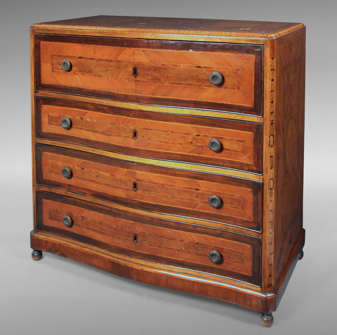  ANTIGUA COMODA SECRETAIRE ITALIANA.