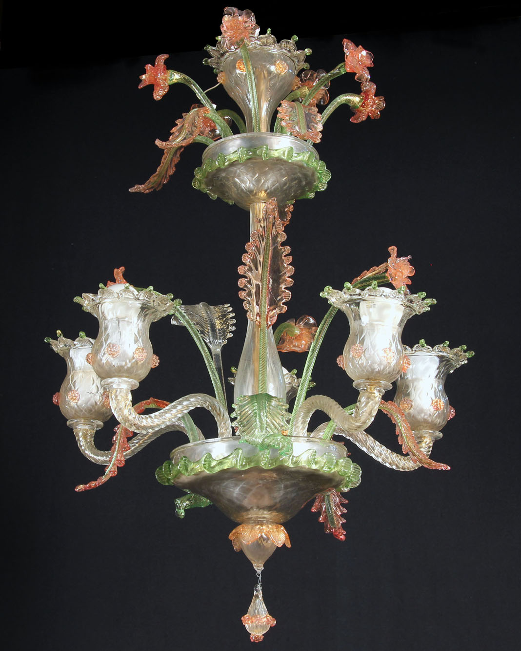  PEQUEÑA ARAÑA VENECIANA MANUFACTURA DE MURANO. 