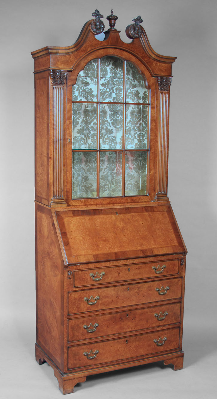 BUREAU BOOKCASE DE ESTILO INGLES. BUREAU BOOKCASE DE ESTILO INGLES.