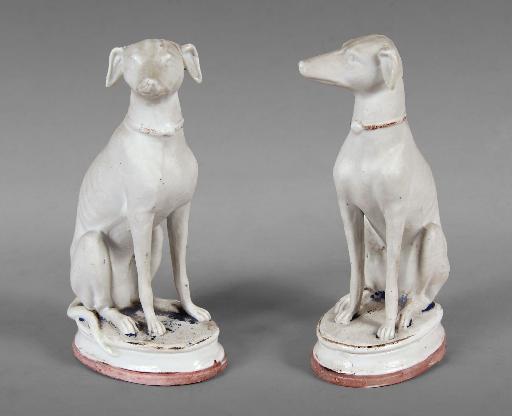  PAR DE GALGOS DE BISCUIT FRANCES. 