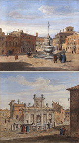 Lote 11: Círculo de 'VISTAS DE LA ANTIGUA ROMA'