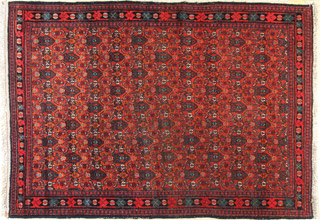 Lote 284: ALFOMBRA PERSA FERRAHAN DE LANA TEJIDA A MANO.  ALFOMBRA PERSA FERRAHAN DE LANA TEJIDA A MANO. 