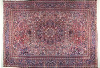 Lote 272: GRAN ALFOMBRA PERSA TABRIZ DE LANA TEJIDA A MANO.  GRAN ALFOMBRA PERSA TABRIZ DE LANA TEJIDA A MANO. 