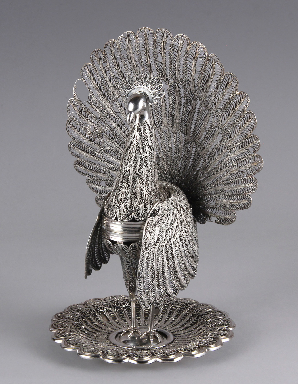 ANTIGUO SAHUMADOR COLONIAL CON SALVILLA. ANTIGUO SAHUMADOR COLONIAL CON SALVILLA.