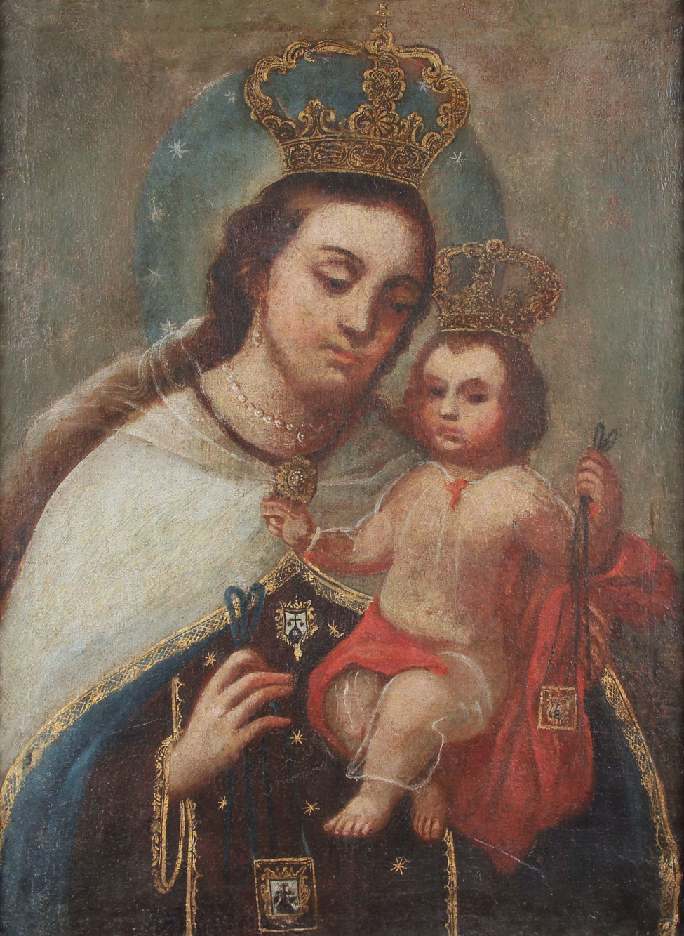 ANONIMO 'VIRGEN DEL CARMEN' 