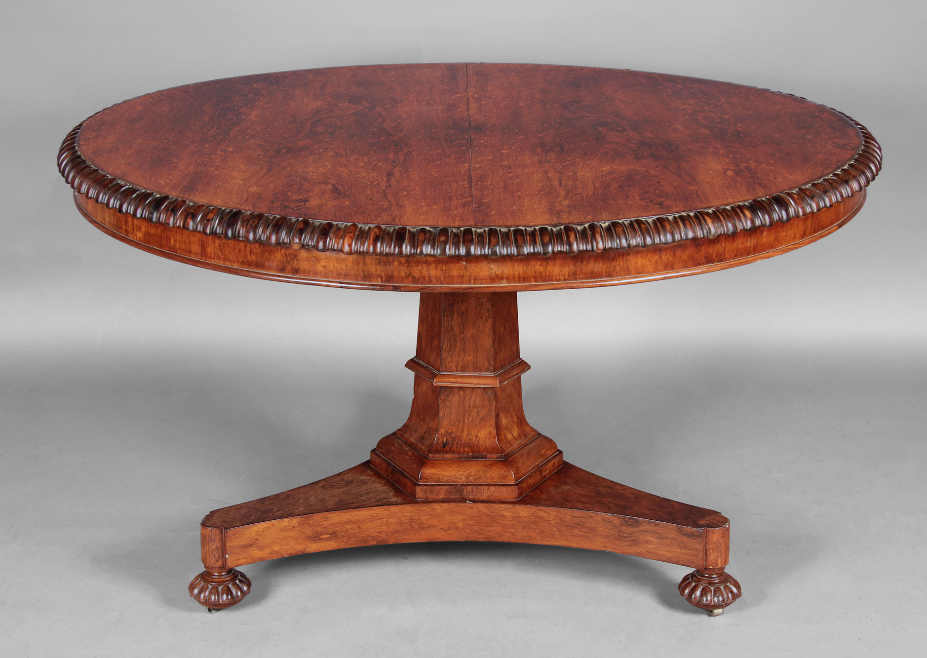 ANTIGUA MESA INGLESA JORGE IV PARA CENTRO. ANTIGUA MESA INGLESA JORGE IV PARA CENTRO.