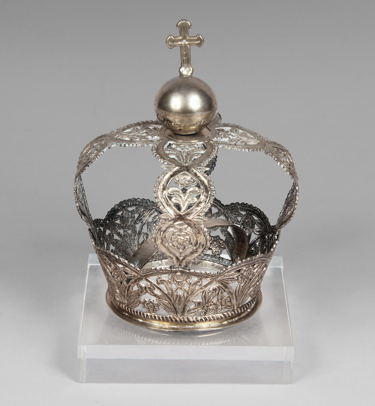 ANTIGUA CORONA COLONIAL DEL SIGLO XIX. ANTIGUA CORONA COLONIAL DEL SIGLO XIX.