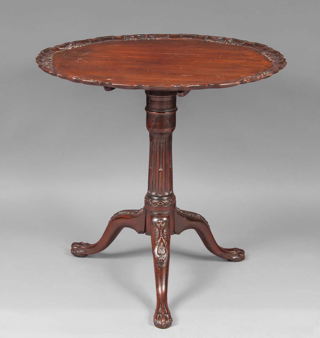 ANTIGUA MESA TILT-TOP INGLESA DEL SIGLO XIX. ANTIGUA MESA TILT-TOP INGLESA DEL SIGLO XIX.