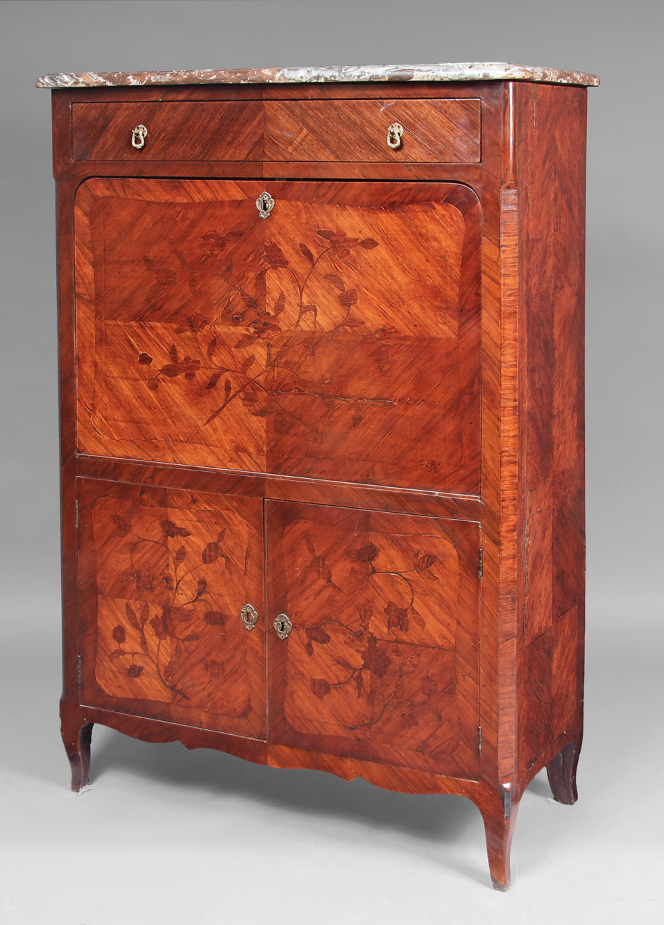 ANTIGUO SECRETAIRE FRANCES DE ESTILO LUIS XV. ANTIGUO SECRETAIRE FRANCES DE ESTILO LUIS XV.