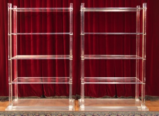 Lotes 173 y 174: 
																		ESTANTERIA DESARMABLE EJECUTADA EN ACRILICO. 
																		ESTANTERIA DESARMABLE EJECUTADA EN ACRILICO.