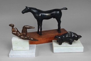 Lotes 453, 458 y 457: 
																		GALDAMEZ, Fabián: 'ATLETA' 
																		GALDAMEZ, Fabián: 'TORO'
																		GALDAMEZ, Fabián: 'CABALLO' 