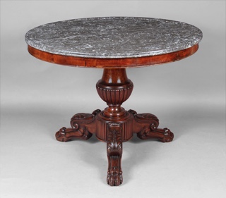 Lote 178: ANTIGUA MESA INGLESA CIRCULAR PARA CENTRO.  ANTIGUA MESA INGLESA CIRCULAR PARA CENTRO. 