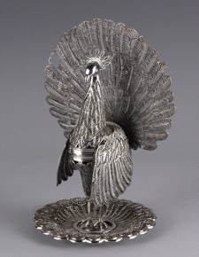 Lote 370: ANTIGUO SAHUMADOR COLONIAL CON SALVILLA. ANTIGUO SAHUMADOR COLONIAL CON SALVILLA.