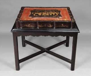 Lote 190: ANTIGUA CAJA CHINA RECTANGULAR PARA KIMONO. ANTIGUA CAJA CHINA RECTANGULAR PARA KIMONO.