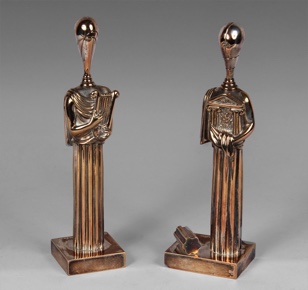 Lotes 417 y 418: 
																		DE CHIRICO, Giorgio: 'MUSA DE LA MUSICA' 
																		DE CHIRICO, Giorgio: 'MUSA DE LA ARQUITECTURA' 