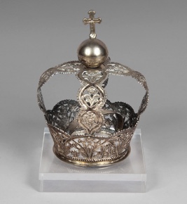 Lote 376: ANTIGUA CORONA COLONIAL DEL SIGLO XIX.  ANTIGUA CORONA COLONIAL DEL SIGLO XIX. 