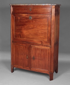 Lote 181: ANTIGUO SECRETAIRE FRANCES DE EPOCA LUIS XVI.  ANTIGUO SECRETAIRE FRANCES DE EPOCA LUIS XVI. 