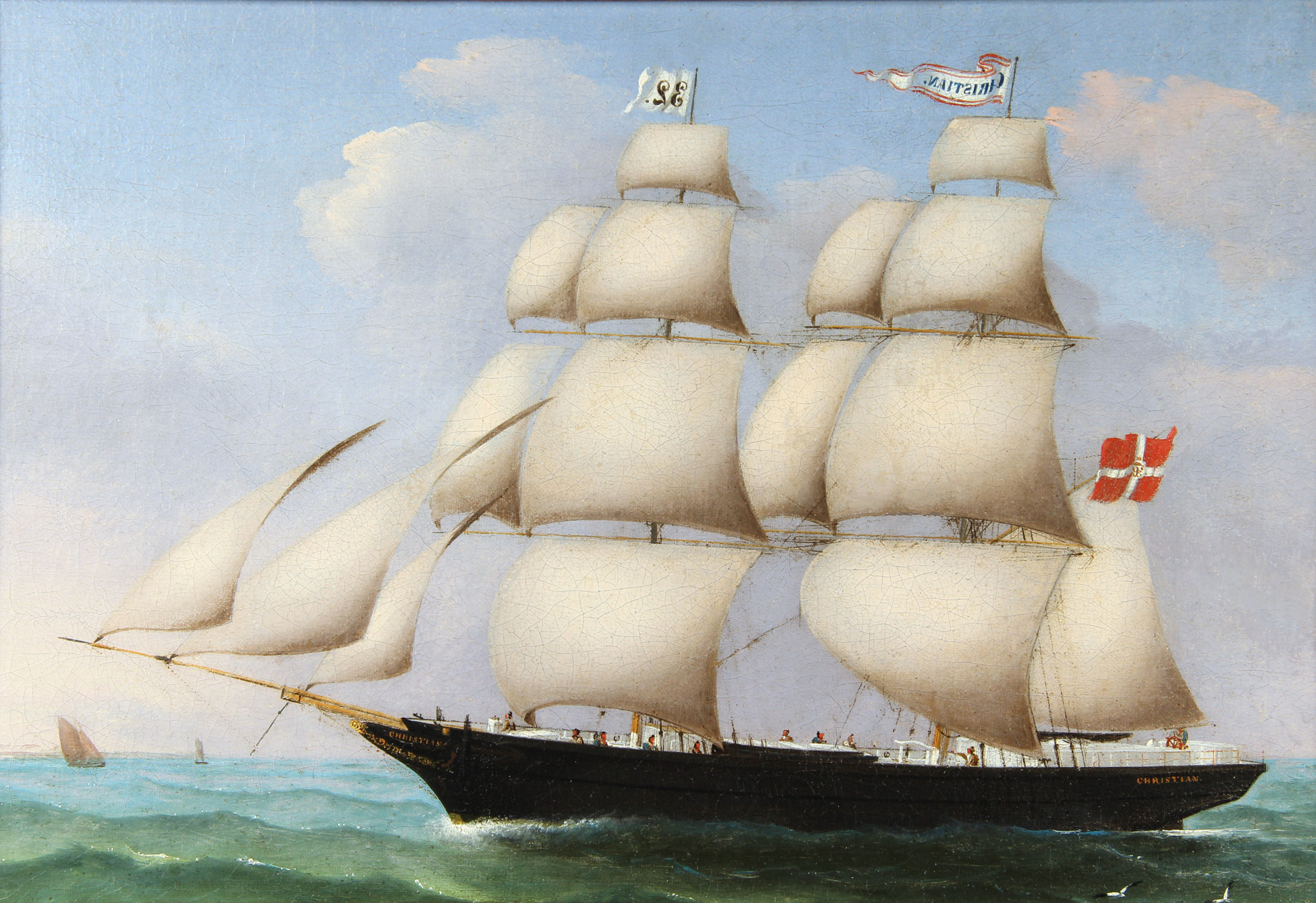 ANONIMO 'FRAGATA CHRISTIAN' 