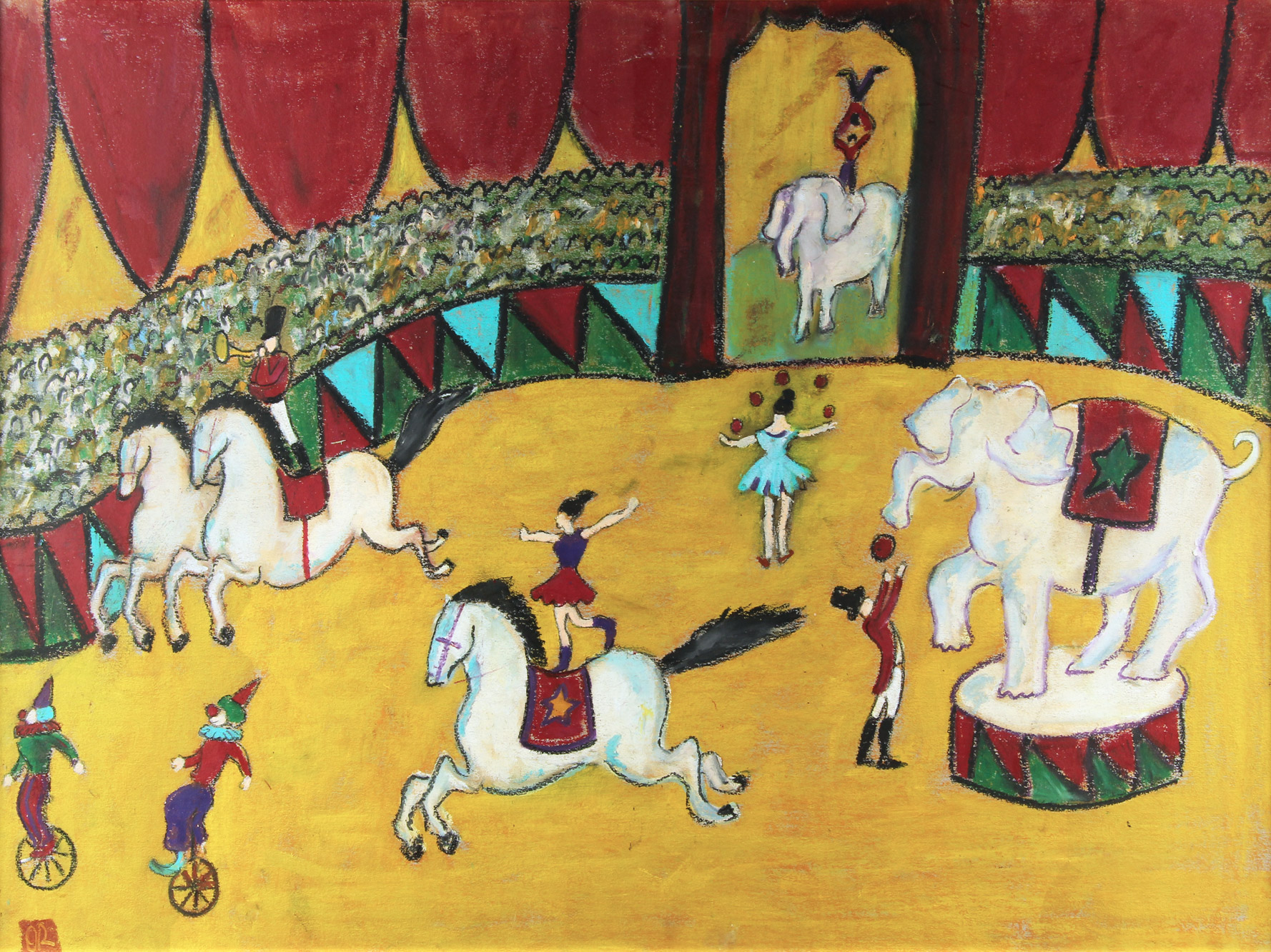 ROJO, Octavio 'EN EL CIRCO' 