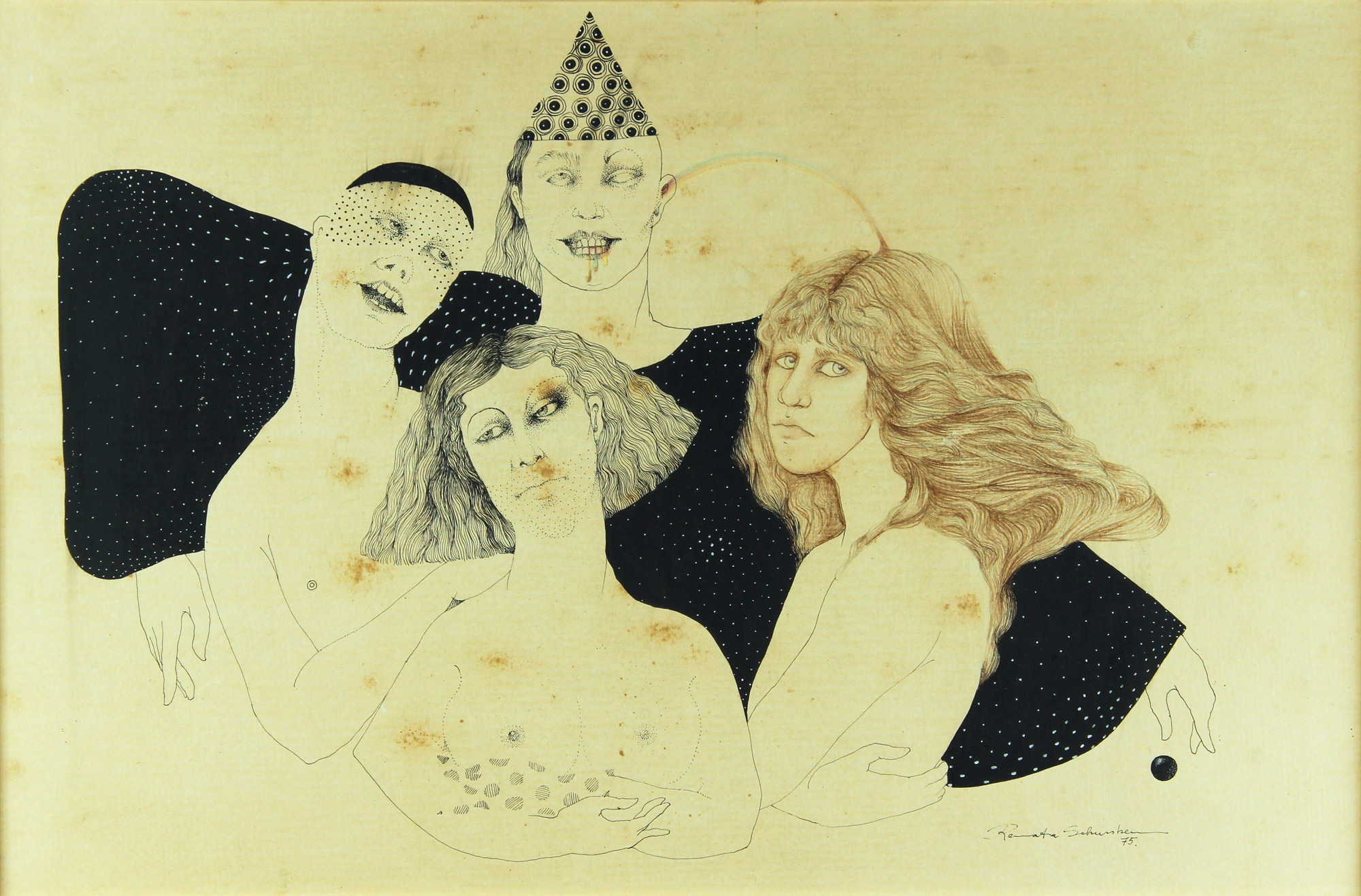 SCHUSSHEIM, Renata 'CUATRO PERSONAJES'