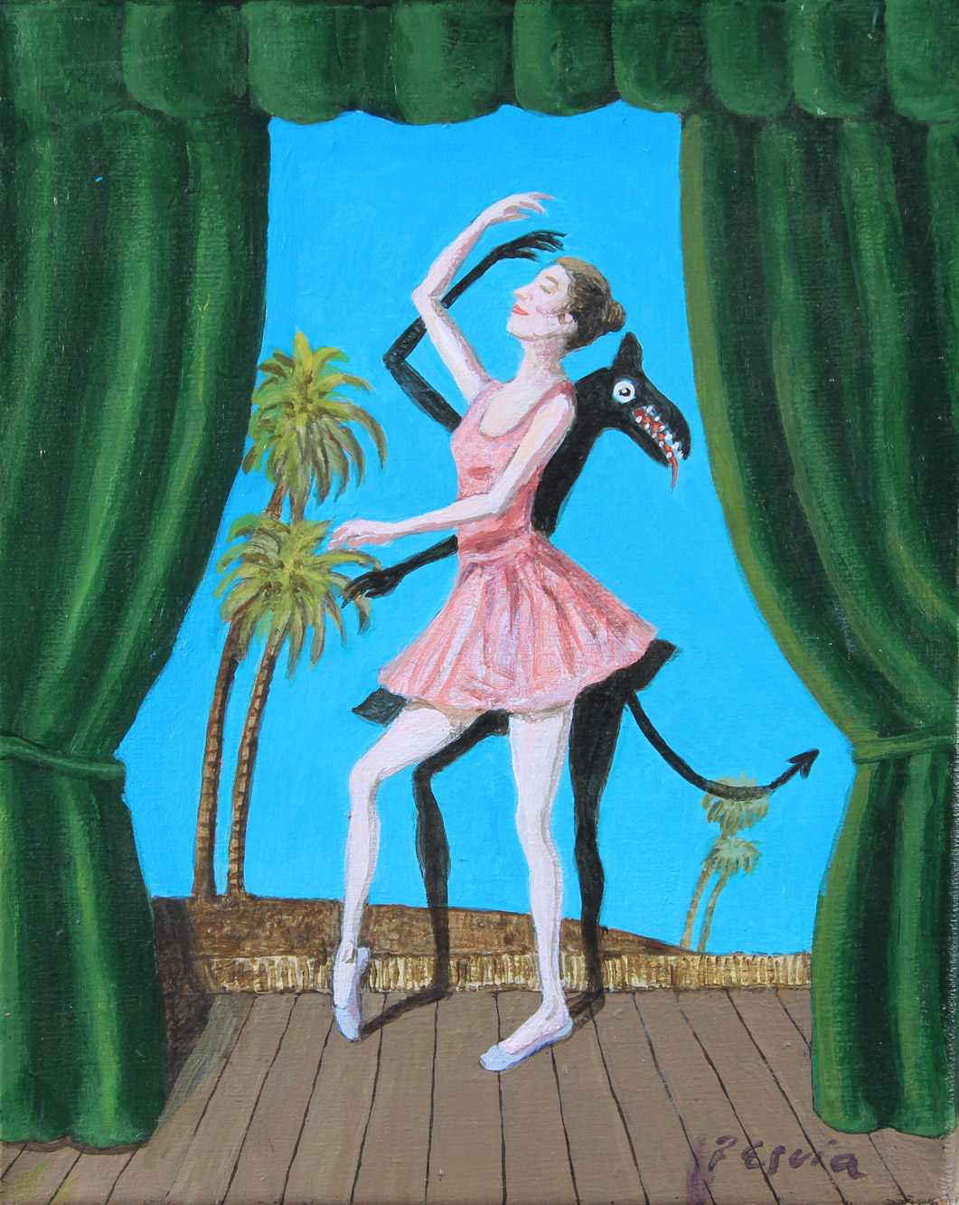 EGUIA, Fermín 'BAILARINA'