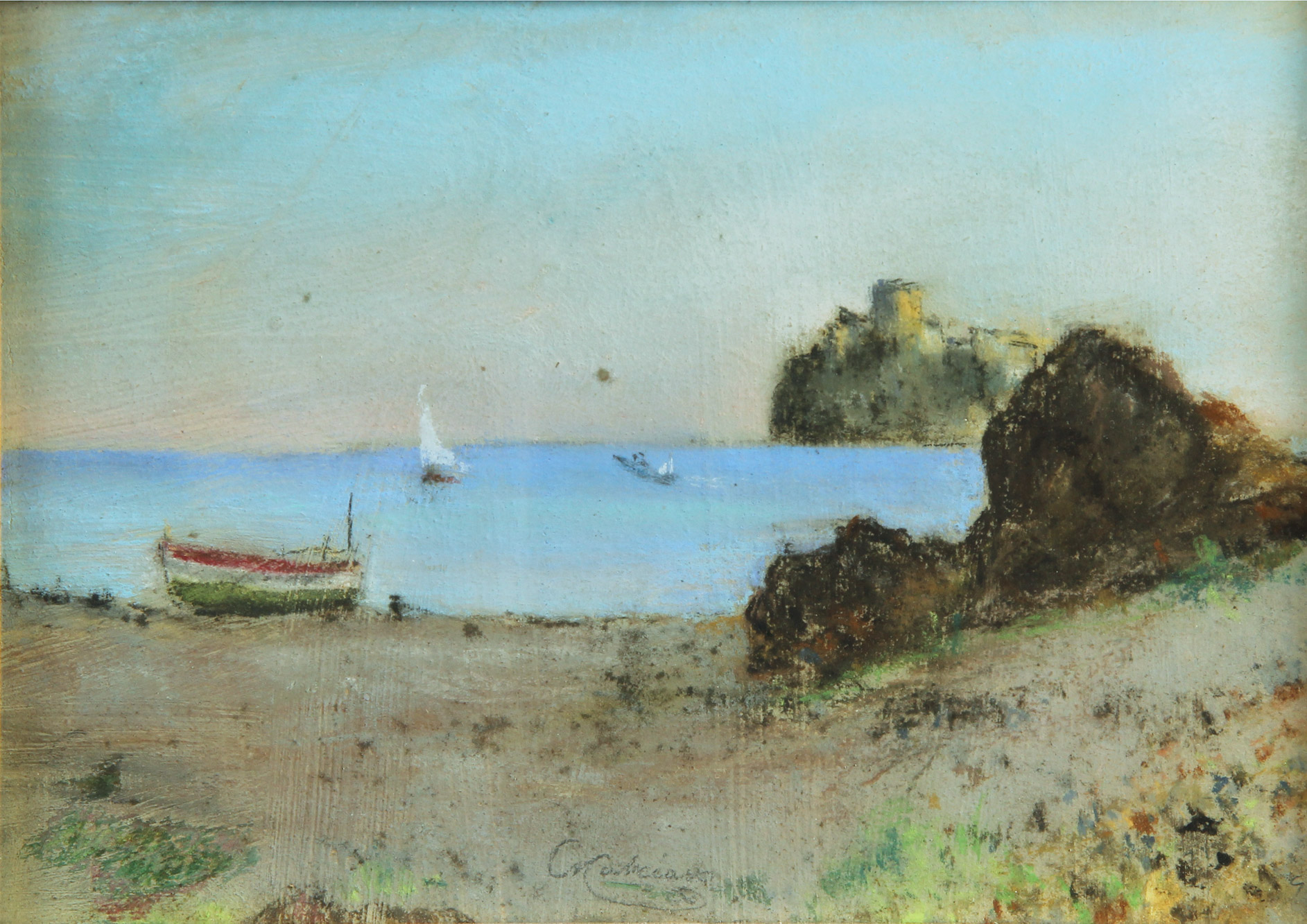 CASCIARO, Giuseppe 'PAISAJE DE COSTA' 