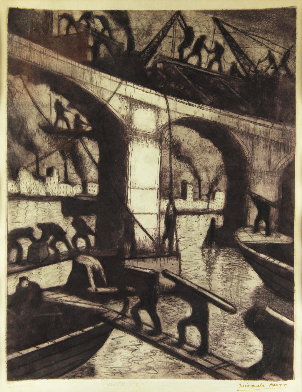 QUINQUELA MARTIN, Benito 'PUENTE VIEJO' 