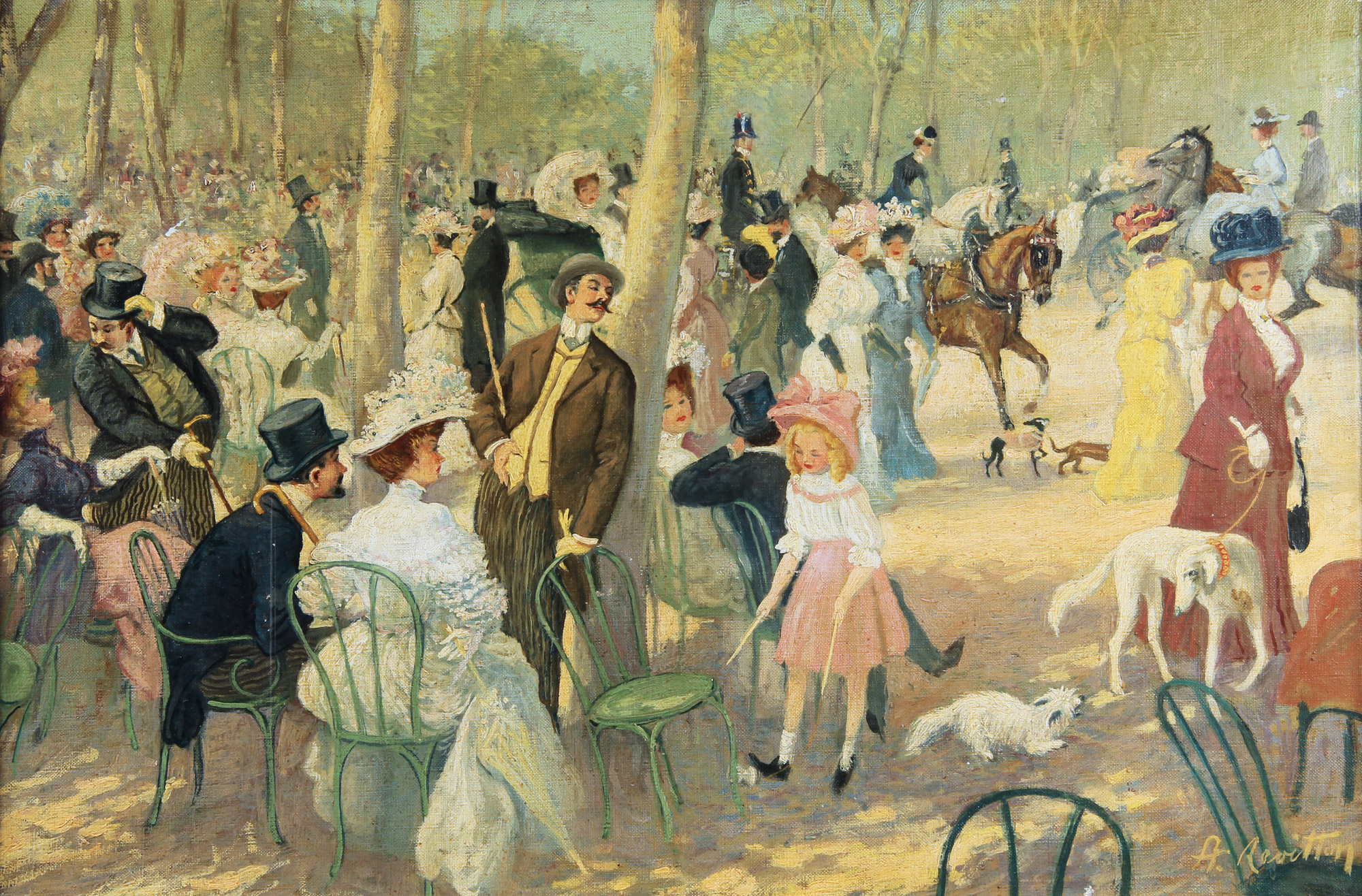  'PARQUE CON PERSONAJES'