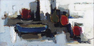 Lote 108: GIANNONE, Ricardo 'COMPOSICION GRIS' 