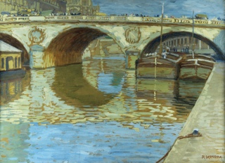 Lote 77: KONOPA, Rudolf 'PONT NEUF' 
