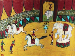 Lote 100: ROJO, Octavio 'EN EL CIRCO' 