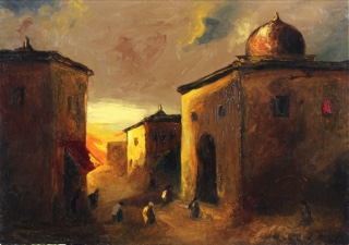 Lote 57: KOEK KOEK, Stephen 'HACIA LA MEZQUITA' 