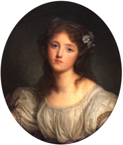 Lote 22: Escuela de  'PORTRAIT DE CECILE VOLANGE'