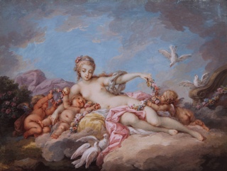 Lote 23: CHARLIER, Jacques 'VENUS AND CUPIDS'
