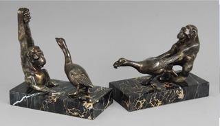 Lote 472: BECQUEREL, André Vincent 'MONOS Y GANSOS' 