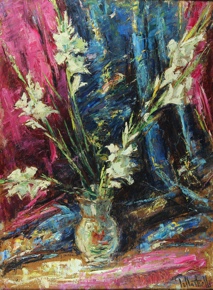 Lote 144: PALLASTRELLI, Uberto 'VASO CON FLORES' 