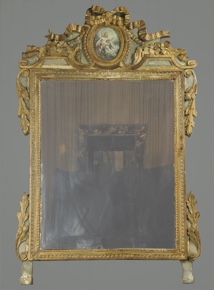 Lote 549: ANTIGUO ESPEJO FRANCES PARA SALA.  ANTIGUO ESPEJO FRANCES PARA SALA. 