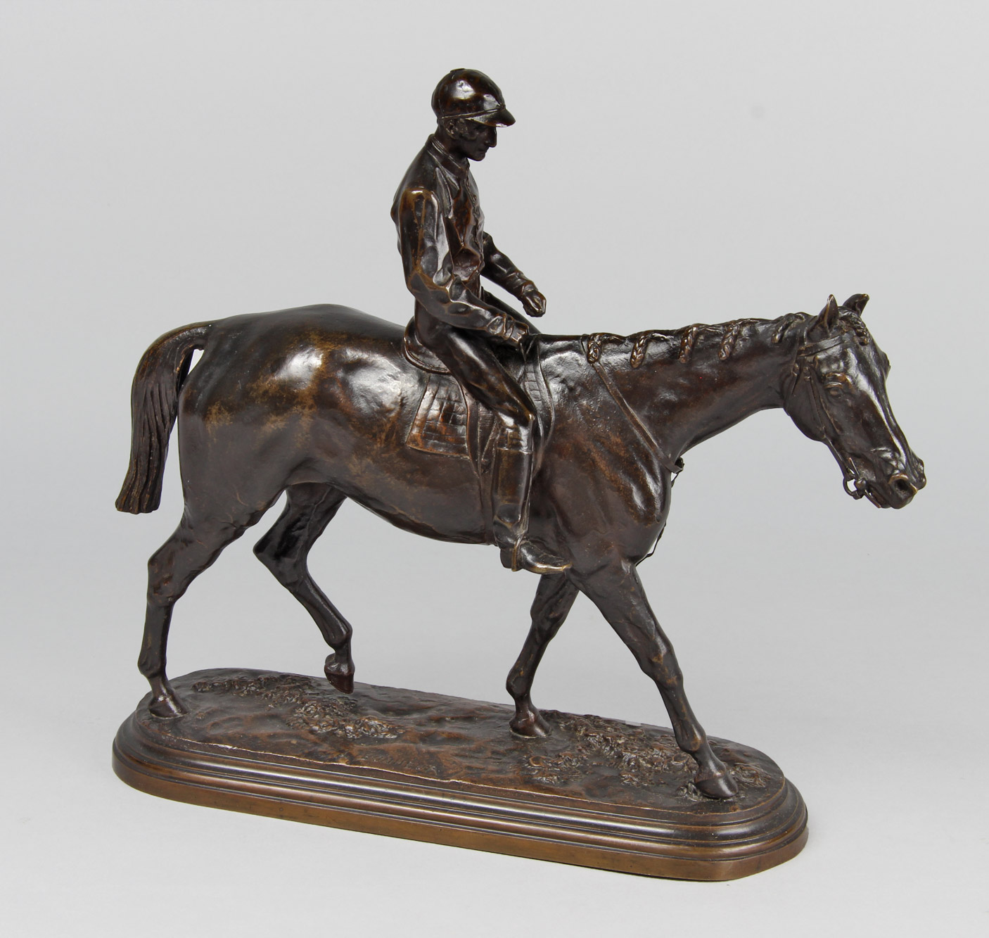 BONHEUR, Isidore Jules 'JOCKEY Y CABALLO' 