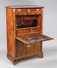 Lote 153: ANTIGUO SECRETAIRE FRANCES DE EPOCA NAPOLEON III.  ANTIGUO SECRETAIRE FRANCES DE EPOCA NAPOLEON III. 