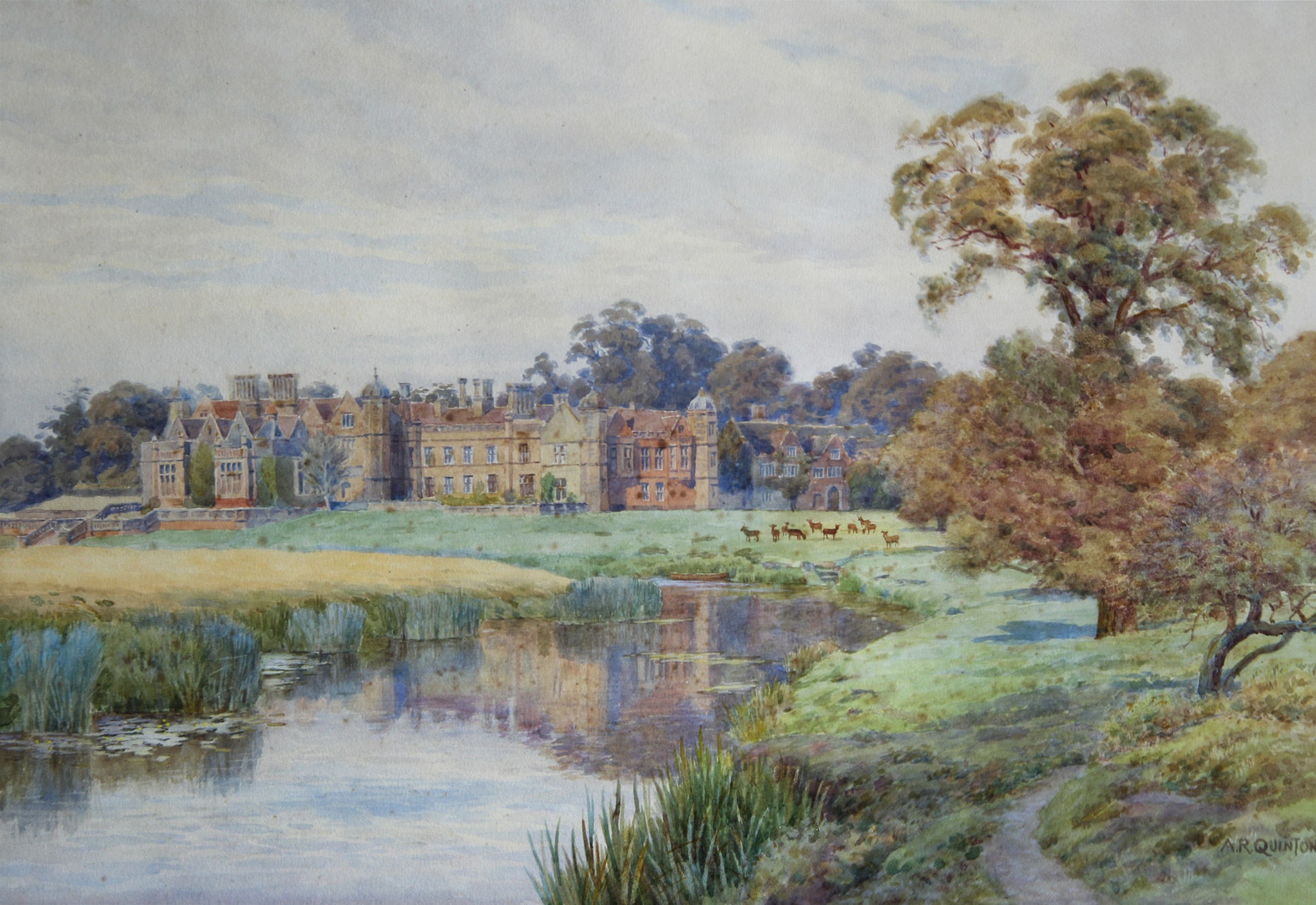 QUINTON, Alfred Robert 'CHARLECOTE HOUSE, WARWICKSHIRE'