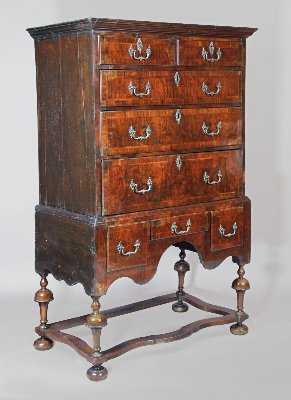  ANTIGUO CHEST ON STAND INGLES DE EPOCA JORGE III. 