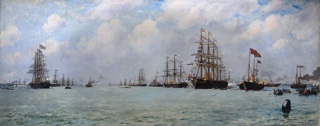 Lote 1: DE MARTINO, Eduardo Federico 'JUBILEE NAVAL REVIEW AT SPITHEAD 1887'