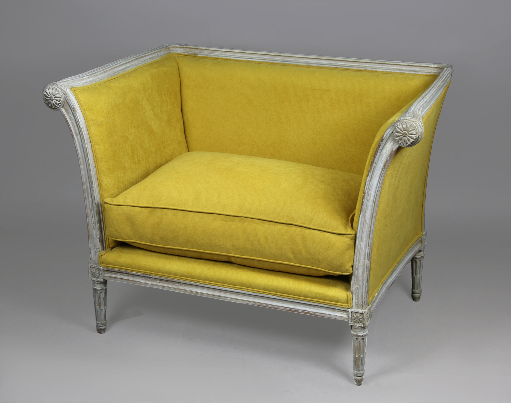  ANTIGUO SILLON MARQUISE FRANCES LUIS XVI. 