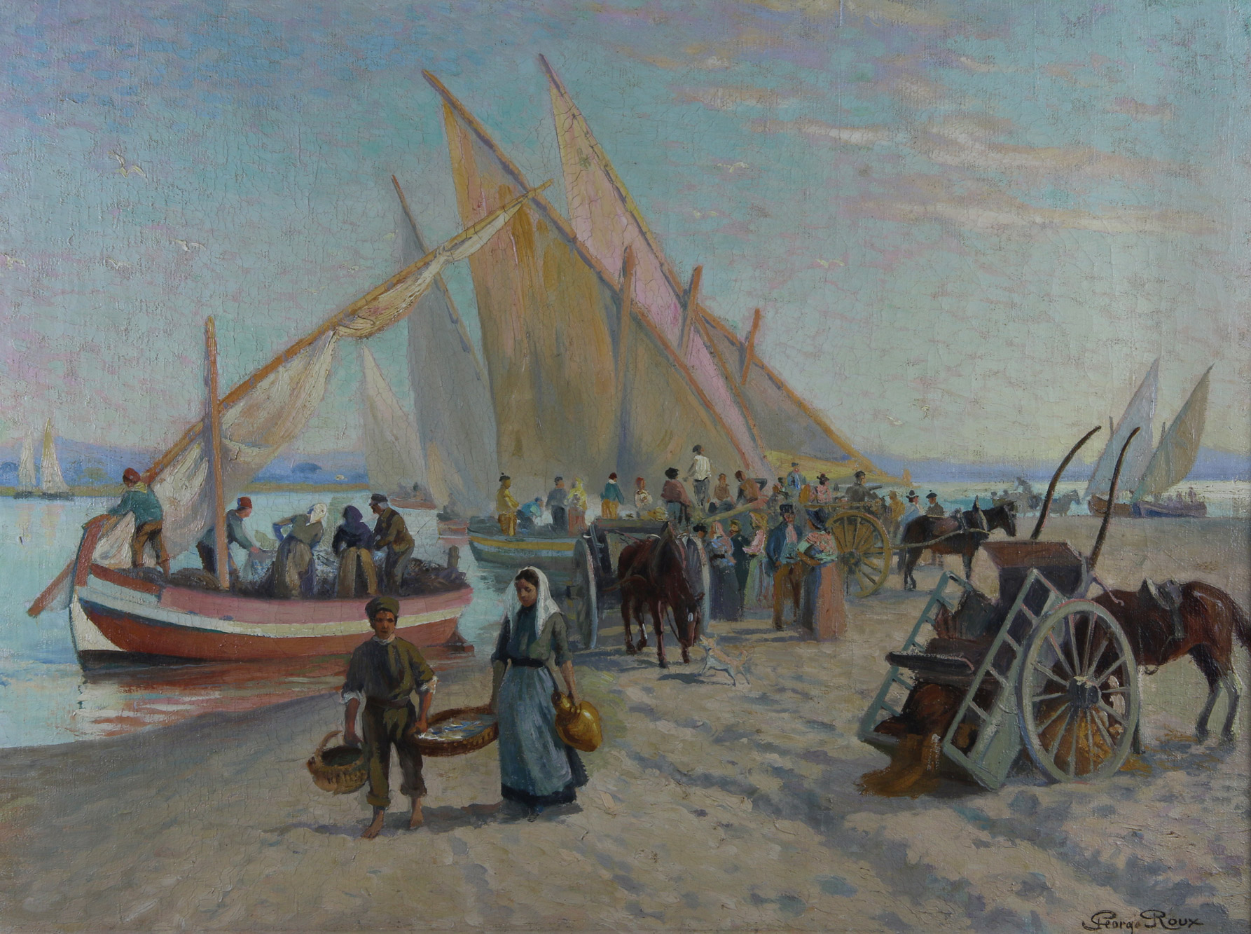 ROUX, Georges 'PLAYA DE PESCADORES' 