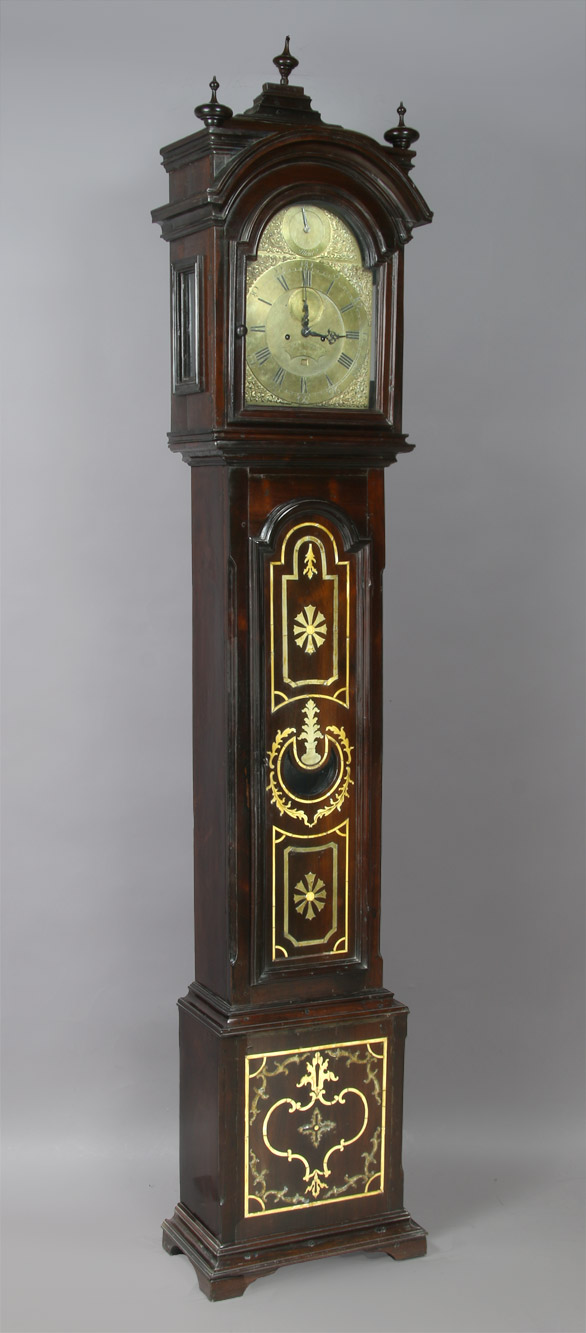  ANTIGUO GRANDFATHER CLOCK INGLES SIGLO XIX. 